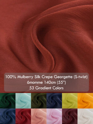 High Quality Natural Mulberry Silk 15 100% Mulberry Silk Crepe Georgette